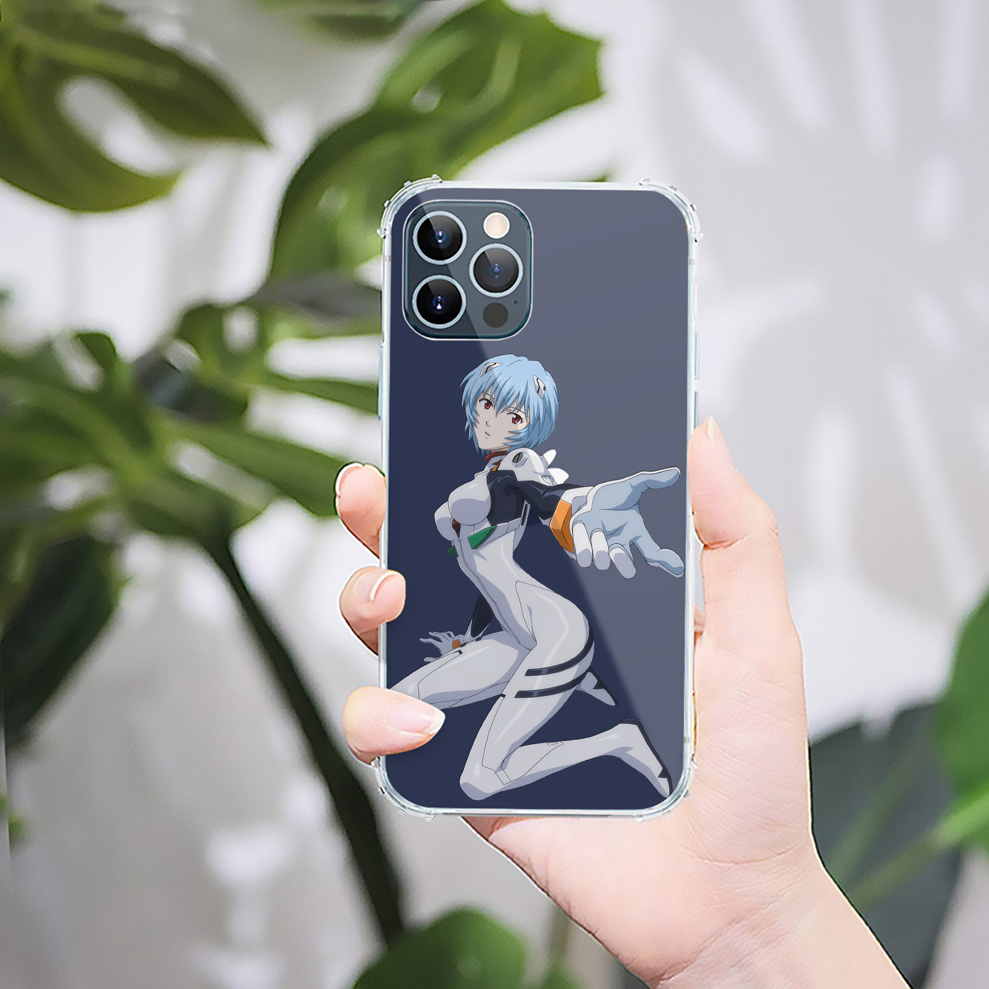 （画像用） EVA 新世紀エヴァンゲリオン 【iPhone 12シリーズ対応】透明スマホケース（クリアソフトケース）